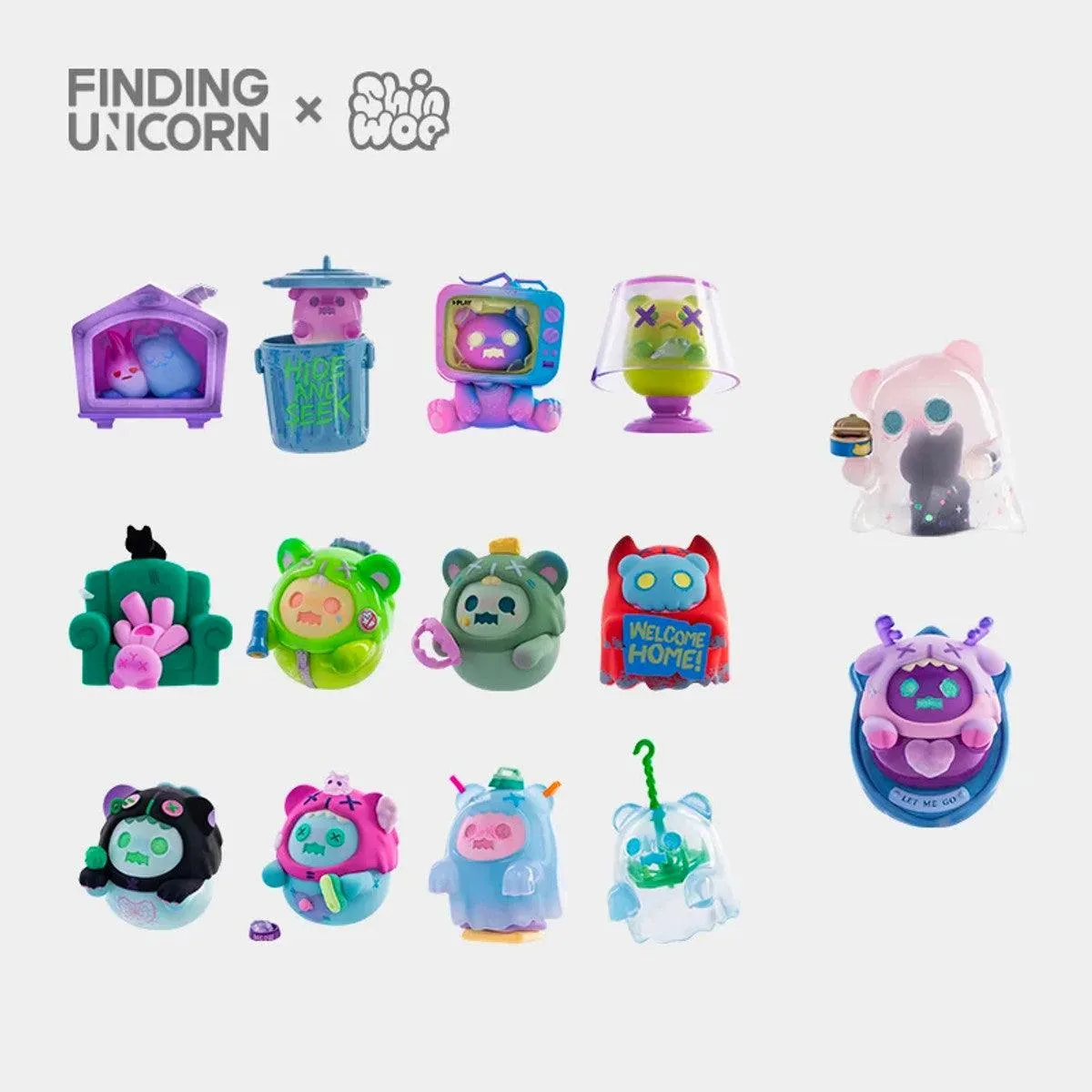 Ghost Bear House Series Blind Box