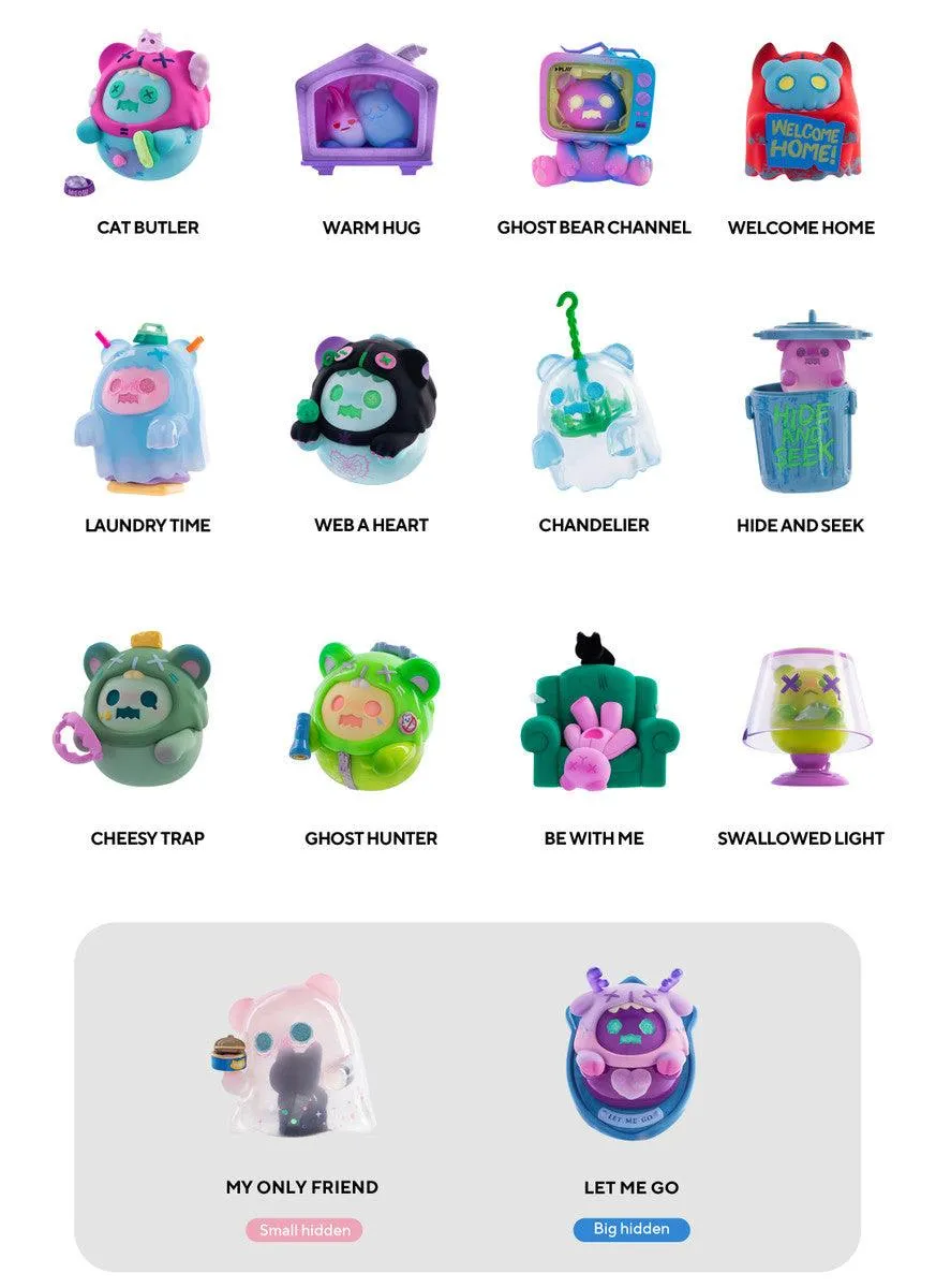 Ghost Bear House Series Blind Box