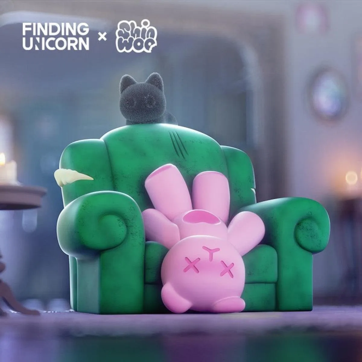 Ghost Bear House Series Blind Box