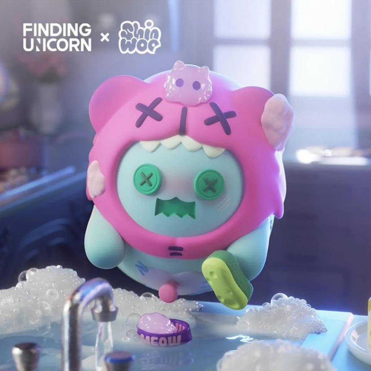 Ghost Bear House Series Blind Box