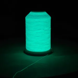 High Bright Glow in the dark fluorescent Fabric Sewing Thread