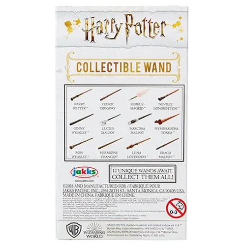 Jakks Harry Potter Collectible 4” Die-Cast Mini Wand W/ Stand - 1 Random Blind Box