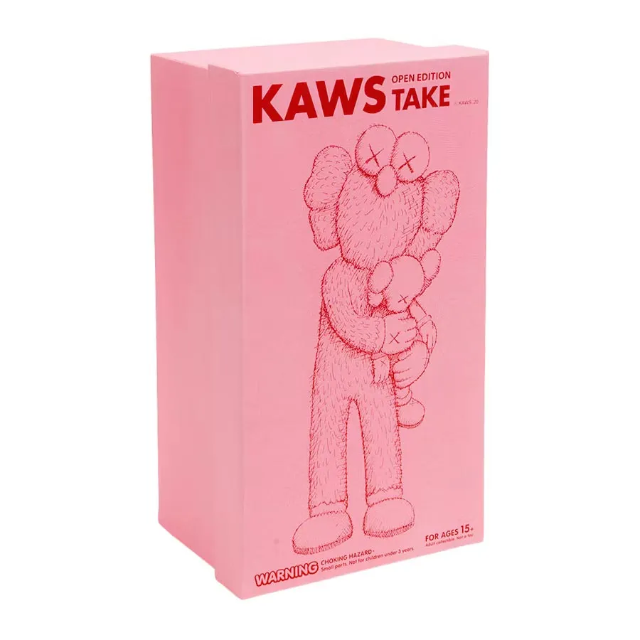 Kaws Take Vinyl Figure, Pink