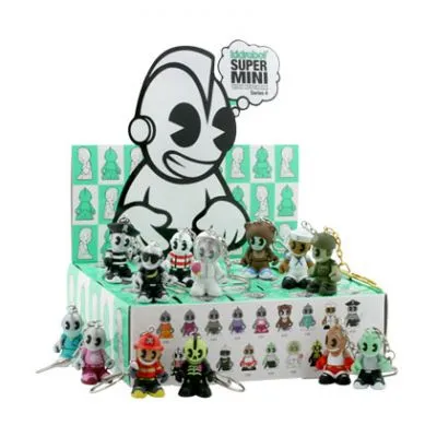 Kidrobot Super Mini with Keychain Series 4: (1 Blind Box)