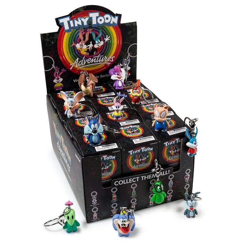 Kidrobot Tiny Toon Adventures Vinyl Keychain Series: (1 Blind Box)