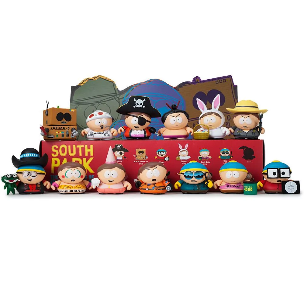 Kidrobot x South Park The Many Faces of Cartman: (1 Blind Box)