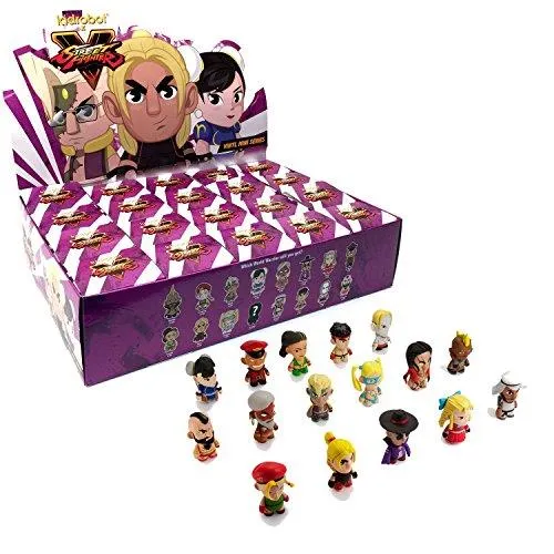 Kidrobot x Streetfighter V Mini Series: (1 Blind Box)