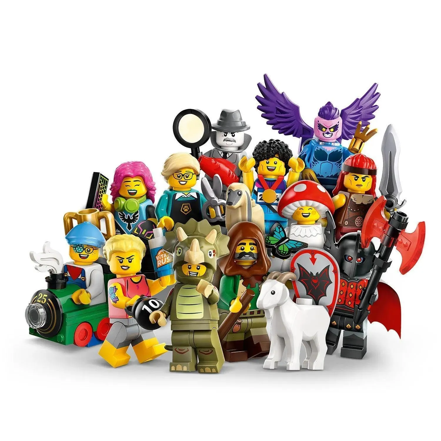 LEGO Serie 25 Film Noir Detective 71045-1 Minifigures