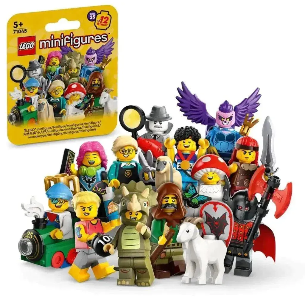 LEGO Serie 25 Film Noir Detective 71045-1 Minifigures