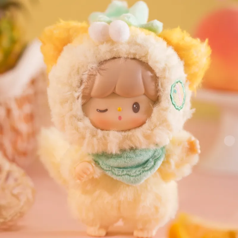 【Limited】Finding Unicorn zZoton My Little Cat - Fruit Party Series Vinly Plush Blind Box