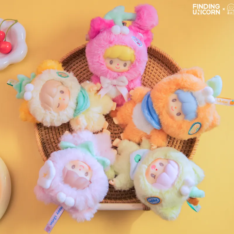 【Limited】Finding Unicorn zZoton My Little Cat - Fruit Party Series Vinly Plush Blind Box