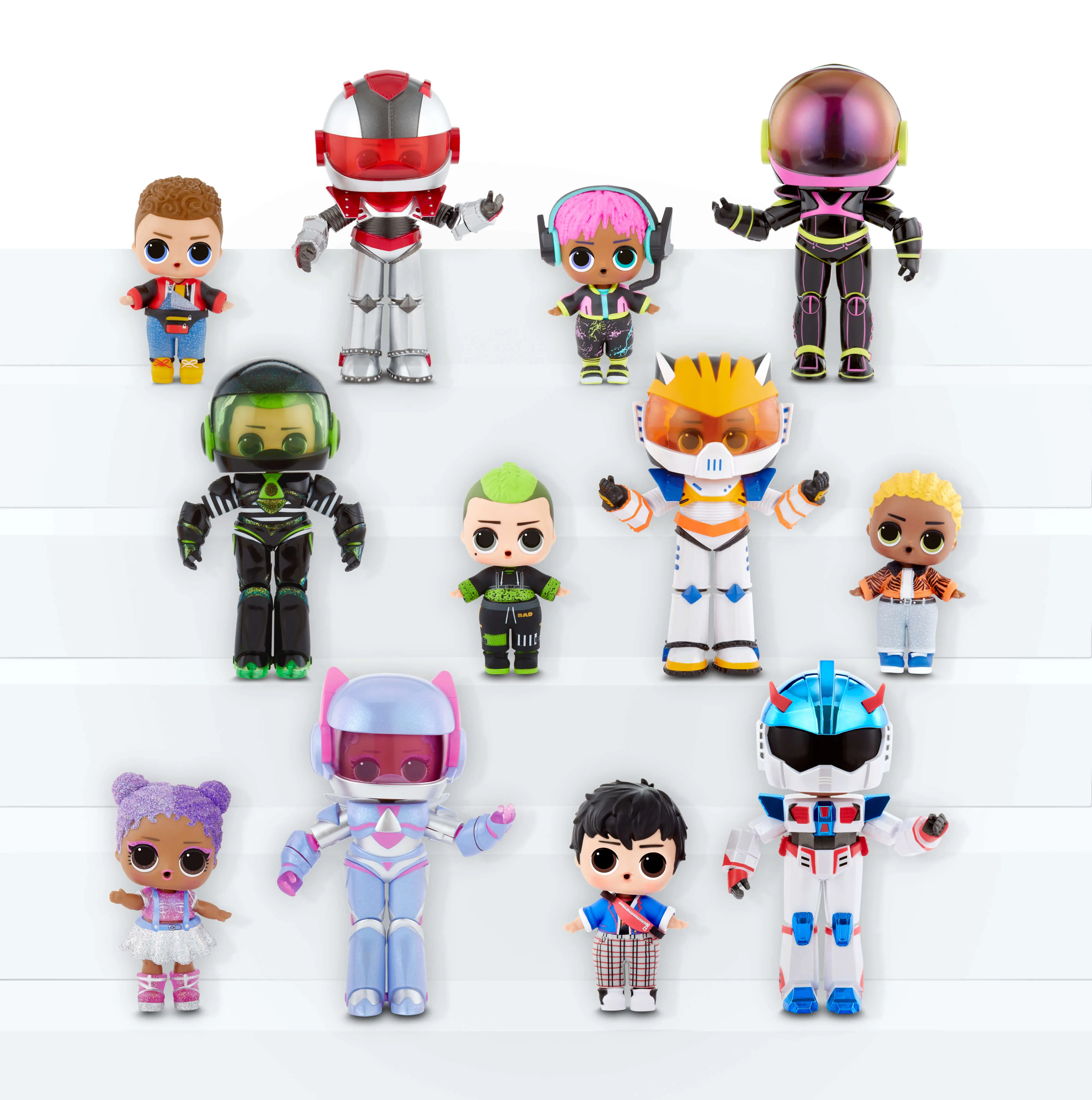 LOL Surprise Boys Arcade Heroes Action Figure Doll with 15 Surprises