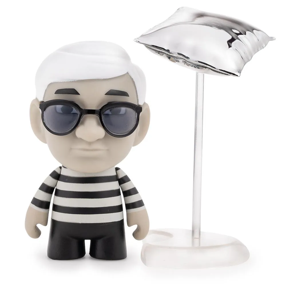 Many Faces Of Andy Warhol Vinyl Mini Series by Kidrobot
