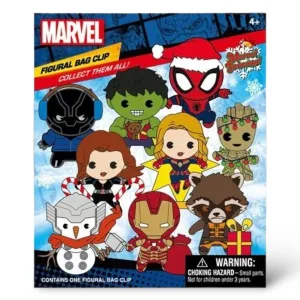 Marvel Holiday Mystery Foam Bag Clip