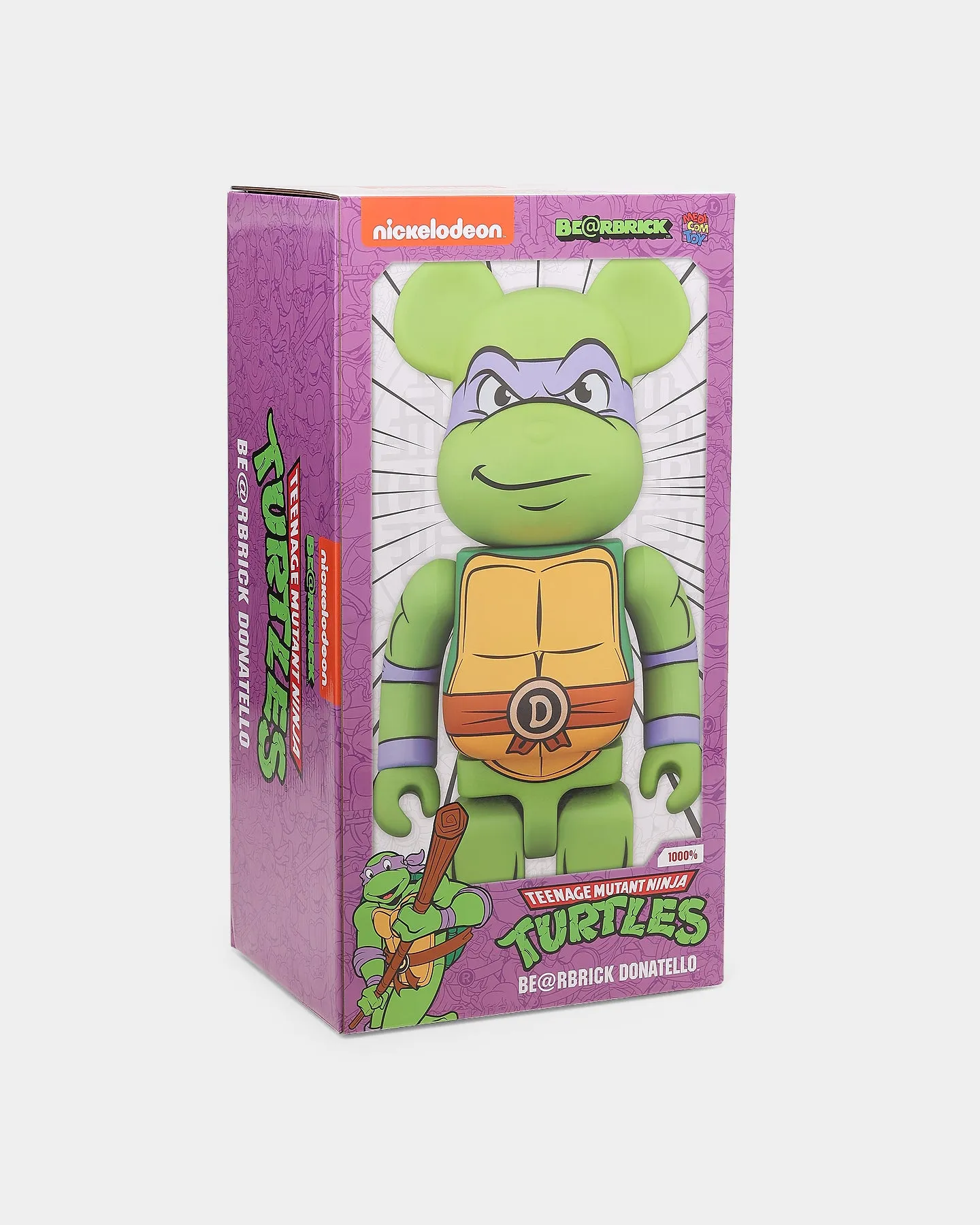 Medicom Toy Be@Rbrick X Teenage Mutant Ninja Turtles Donatello 1000% Figure Multi