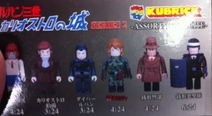 Medicom Toys Kubrick 100% Lupin The 3rd Series 2 6 Action Figure Set