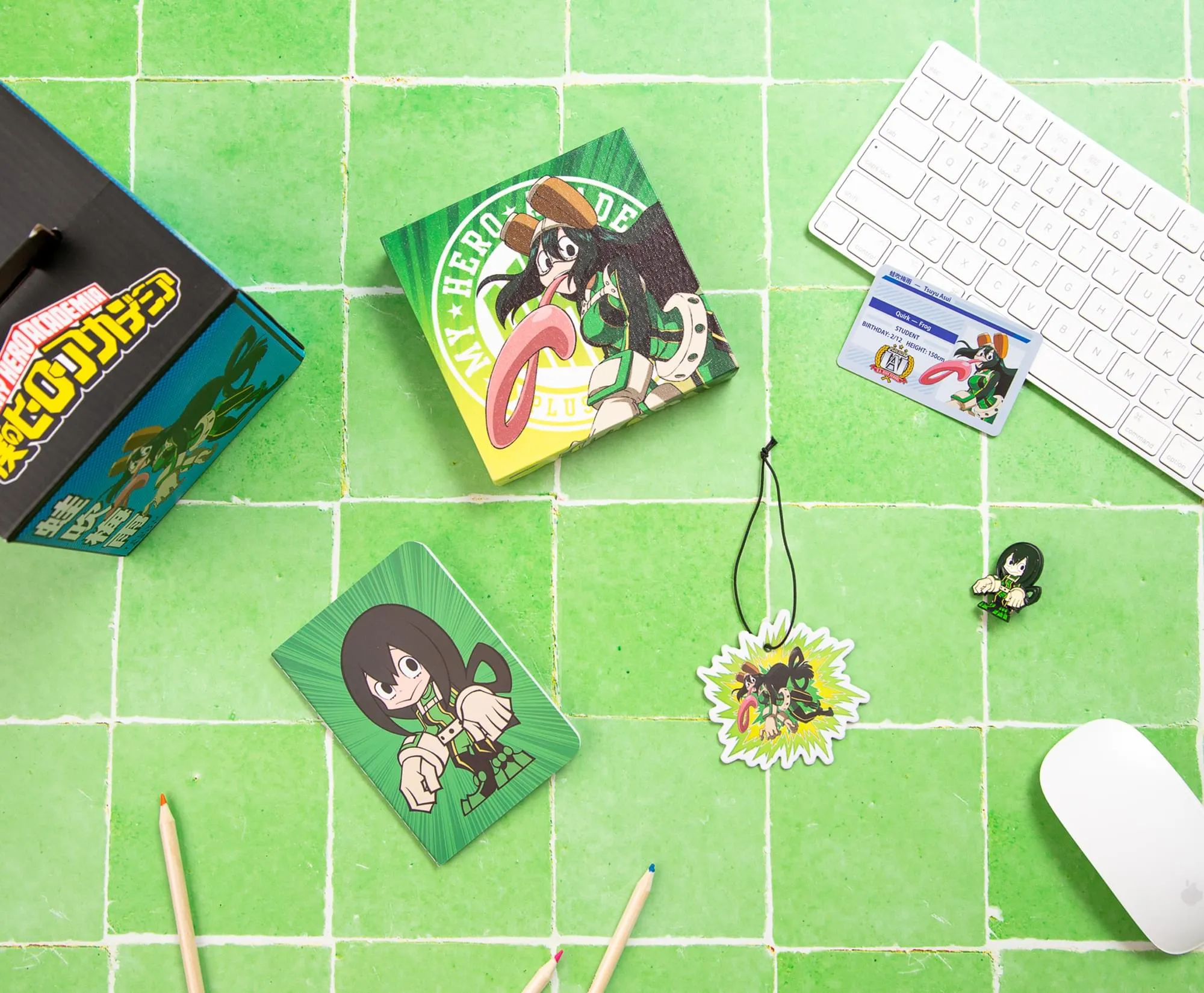 My Hero Academia LookSee Mystery Box | Includes 5 Collectibles | Tsuyu Asui