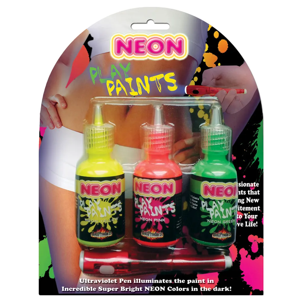 Neon Play Paints & Ultraviolet Penlight