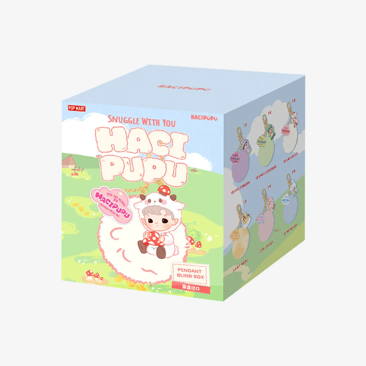 【NEW】POP MART HACIPUPU Snuggle With You Series-Pendant Blind Box