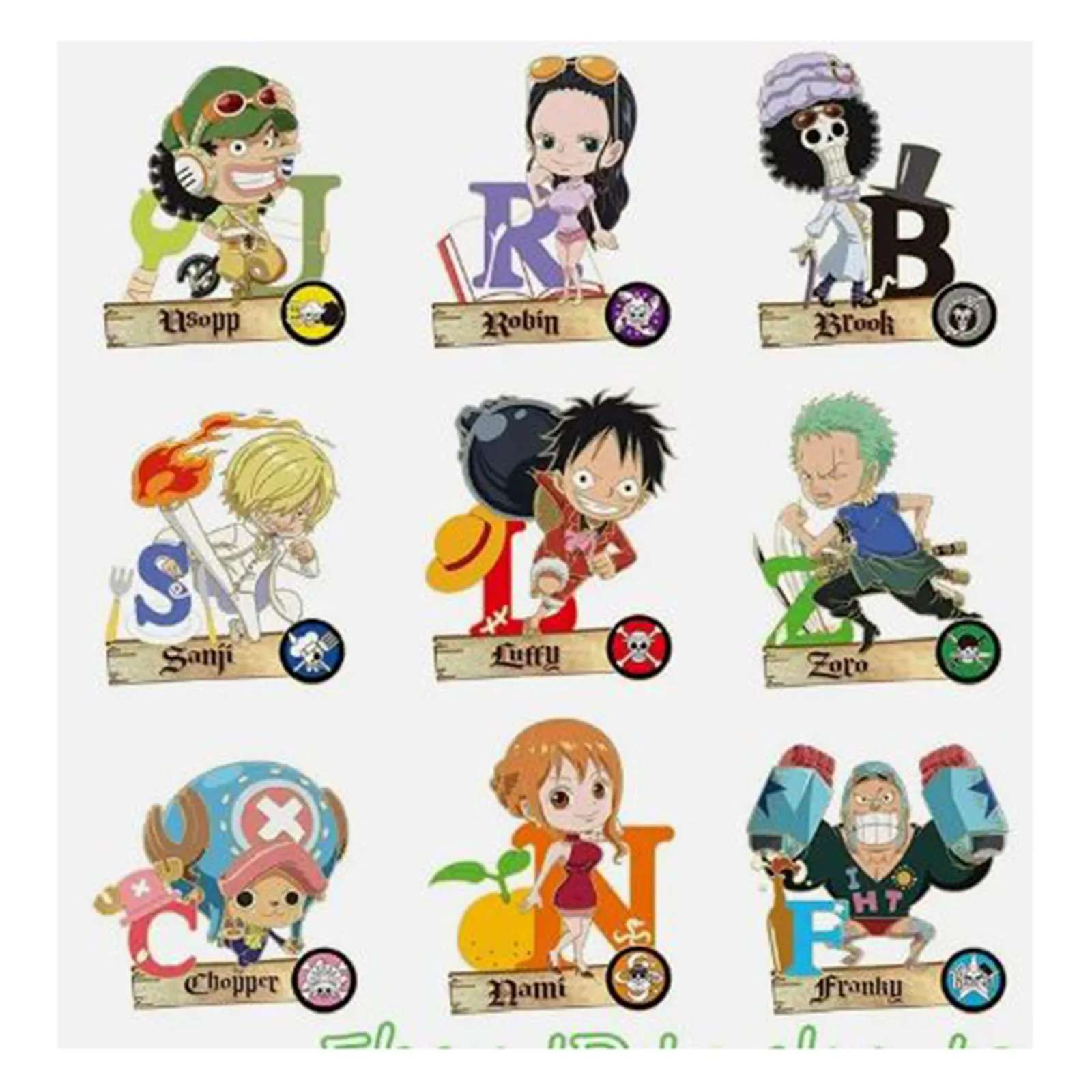 One Piece While Cake Island Metal Blind Box Pin