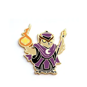 Owl Mage Class - Hard Enamel Pin