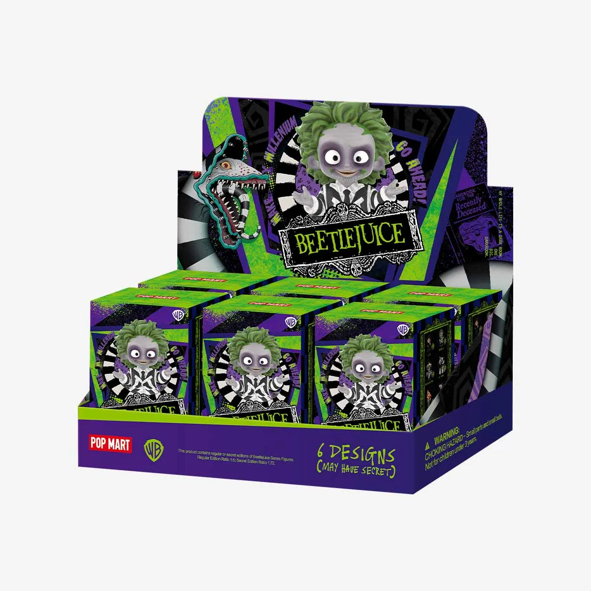 POP MART Beetlejuice Series Figures [1 Blind Box]