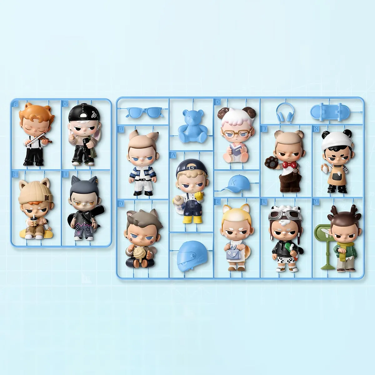POP MART KUBO 24/7 YOU Series Figures [1 Blind Box]
