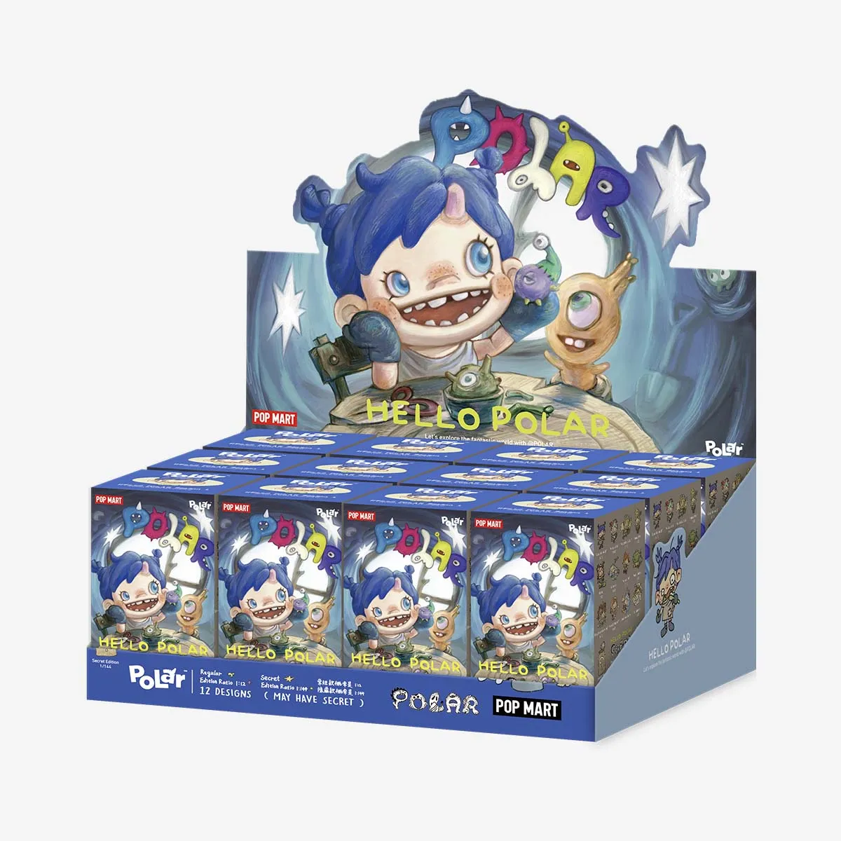 POP MART POLAR - HELLO POLAR Season 1 Series Figures [1 Blind Box]