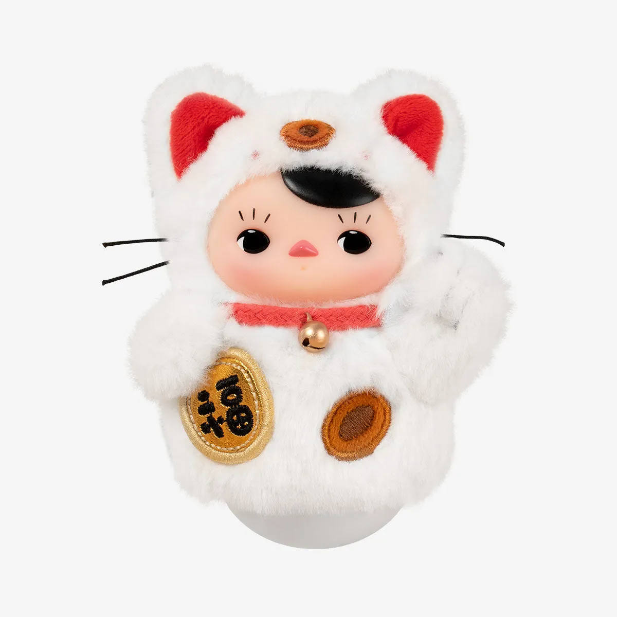 POP MART PUCKY Roly-Poly Kitty Series-Vinyl Plush [1 Blind Box]