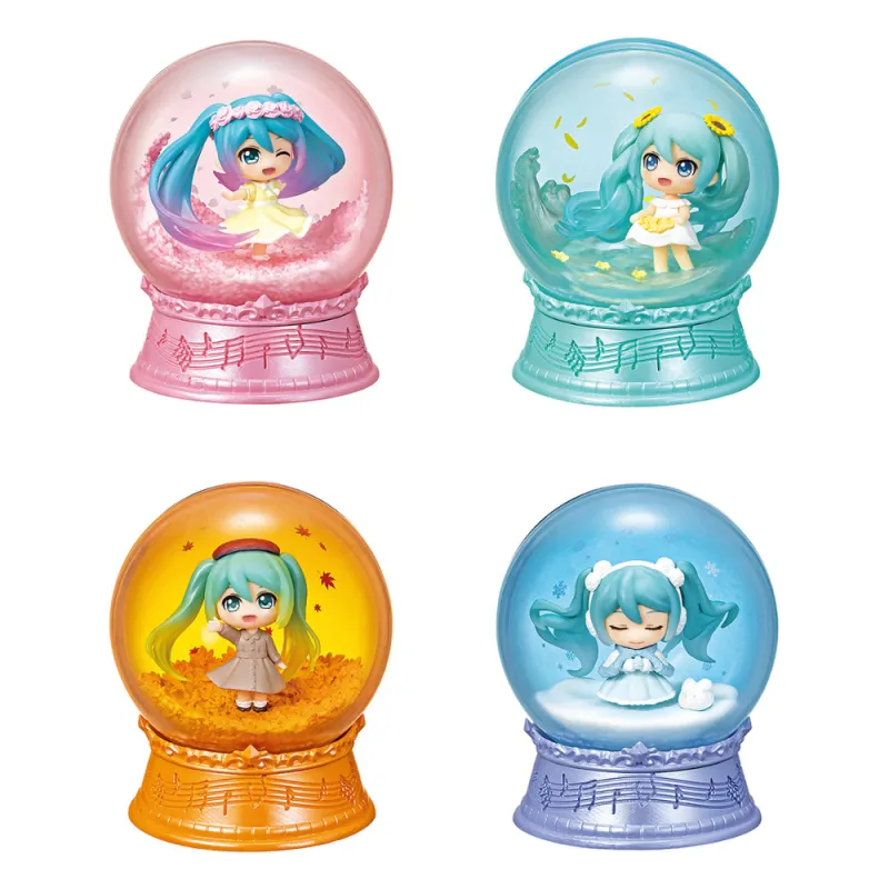 [Re-Ment] Hatsune Miku - Scenery Dome (Box of 4)