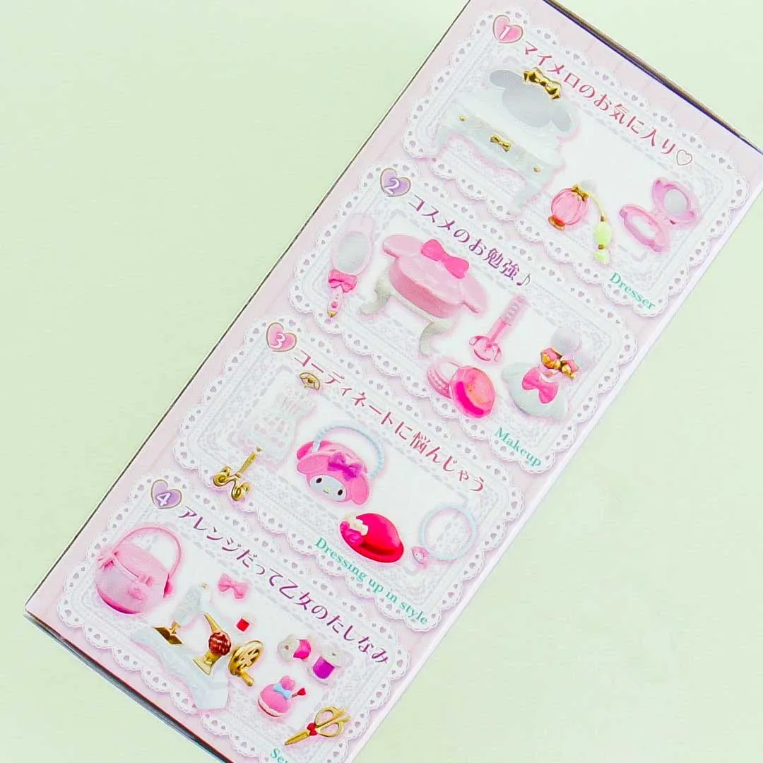 Re-Ment My Melody & My Sweet Piano Secret Dress-Up Room