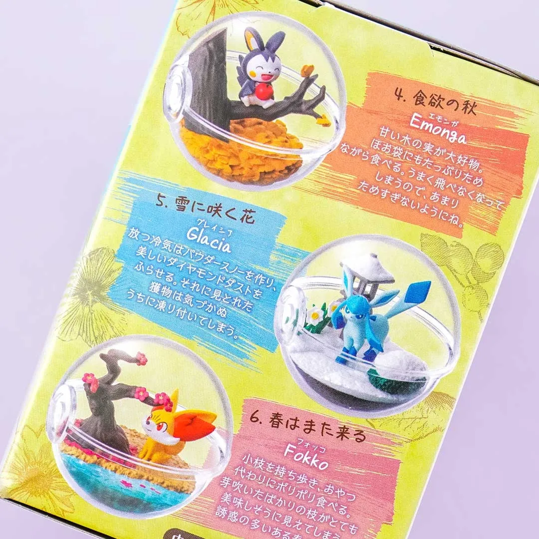 Re-Ment Pokémon Terrarium Collection - In The Changing Seasons