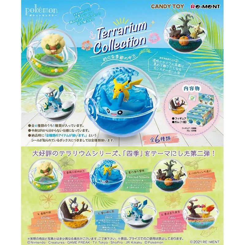 Re-Ment Pokémon Terrarium Collection - In The Changing Seasons