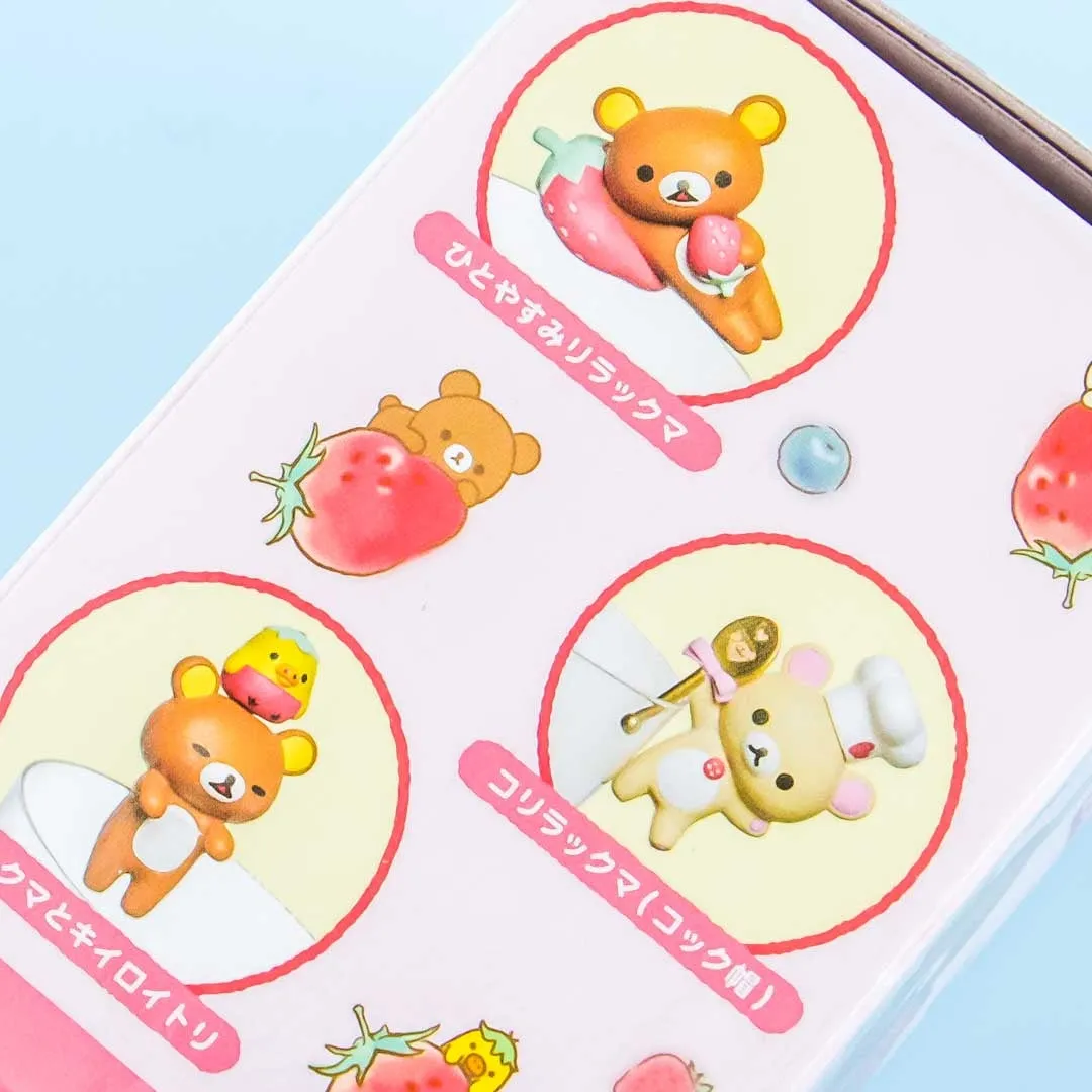 Re-Ment Putito Rilakkuma Strawberry Party Volume 3