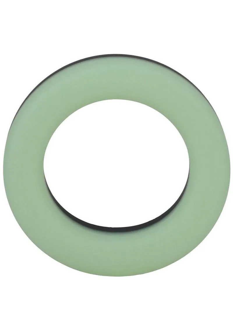 Rock Solid The Big O Glow In The Dark Silicone Cock Ring