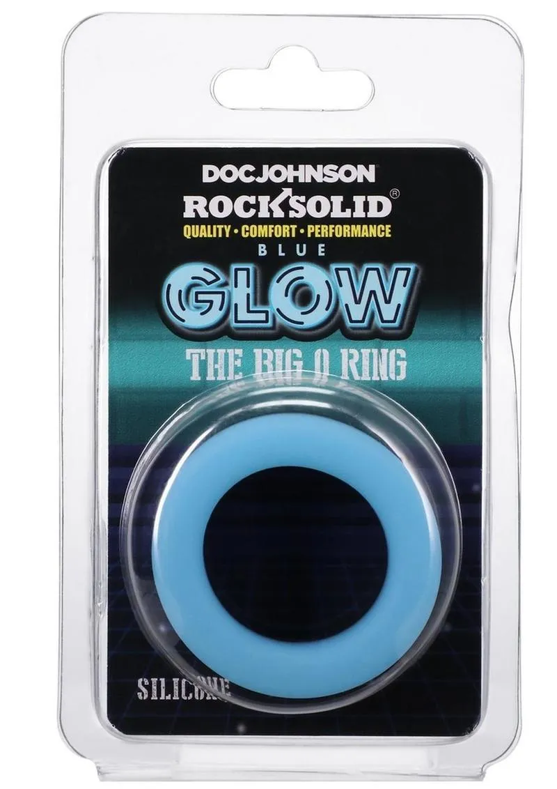Rock Solid The Big O Glow In The Dark Silicone Cock Ring