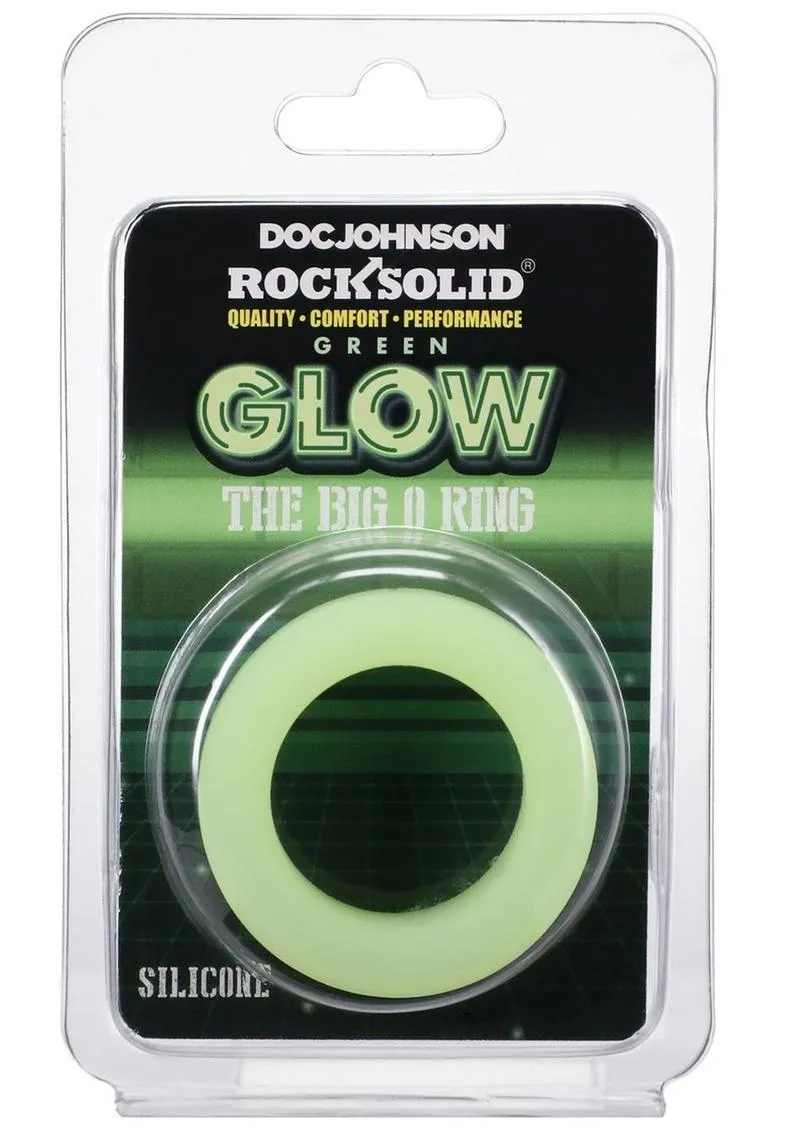 Rock Solid The Big O Glow In The Dark Silicone Cock Ring