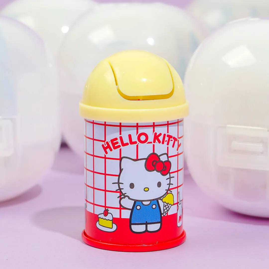 Sanrio Characters Minimini Retro Trash Can Gachapon