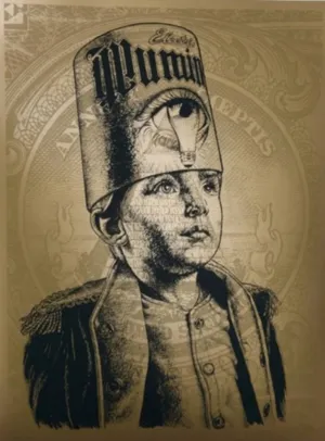 Son Of Electric Illuminati Silkscreen Print by Ron English