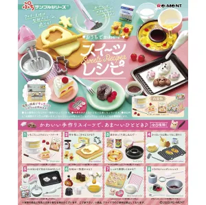 Sweets Recipes Home Baking Blind Box by Re-Ment Japan