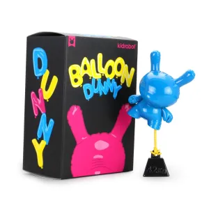 The Balloon Dunny 8" Art Toy CYAN EDTION by Wendigo Toys x Kidrobot