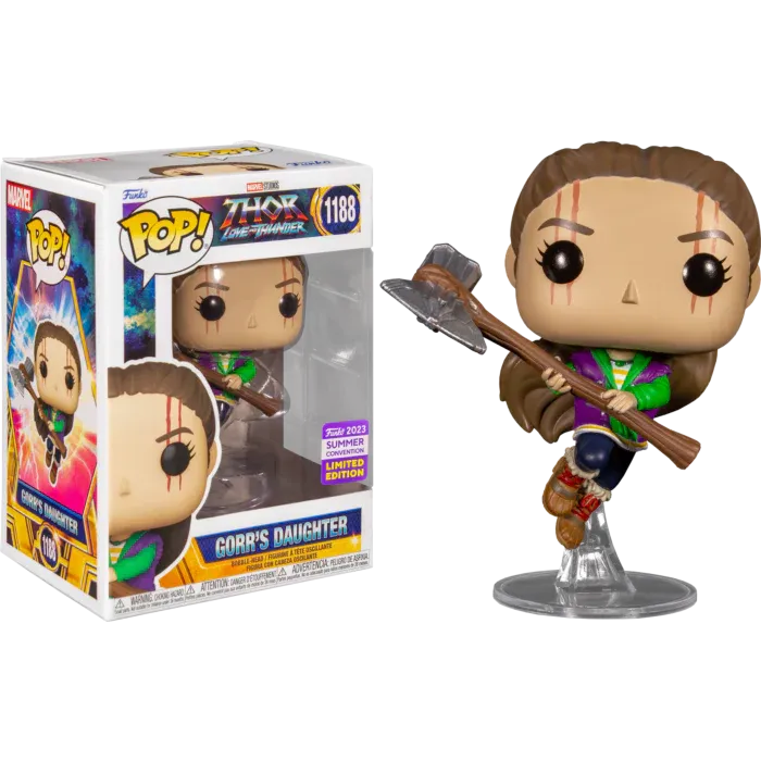 Thor Love And Thunder Funko Pop! Marvel Studios: Thor Love And Thunder - Gorrs Daughter (Summer Convention Limited Edition)