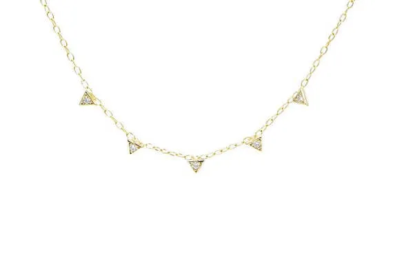 TINY TRIANGLE CHOKER