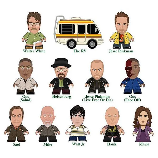 Titans Breaking Bad Heisenberg Collection: (1 blind box)