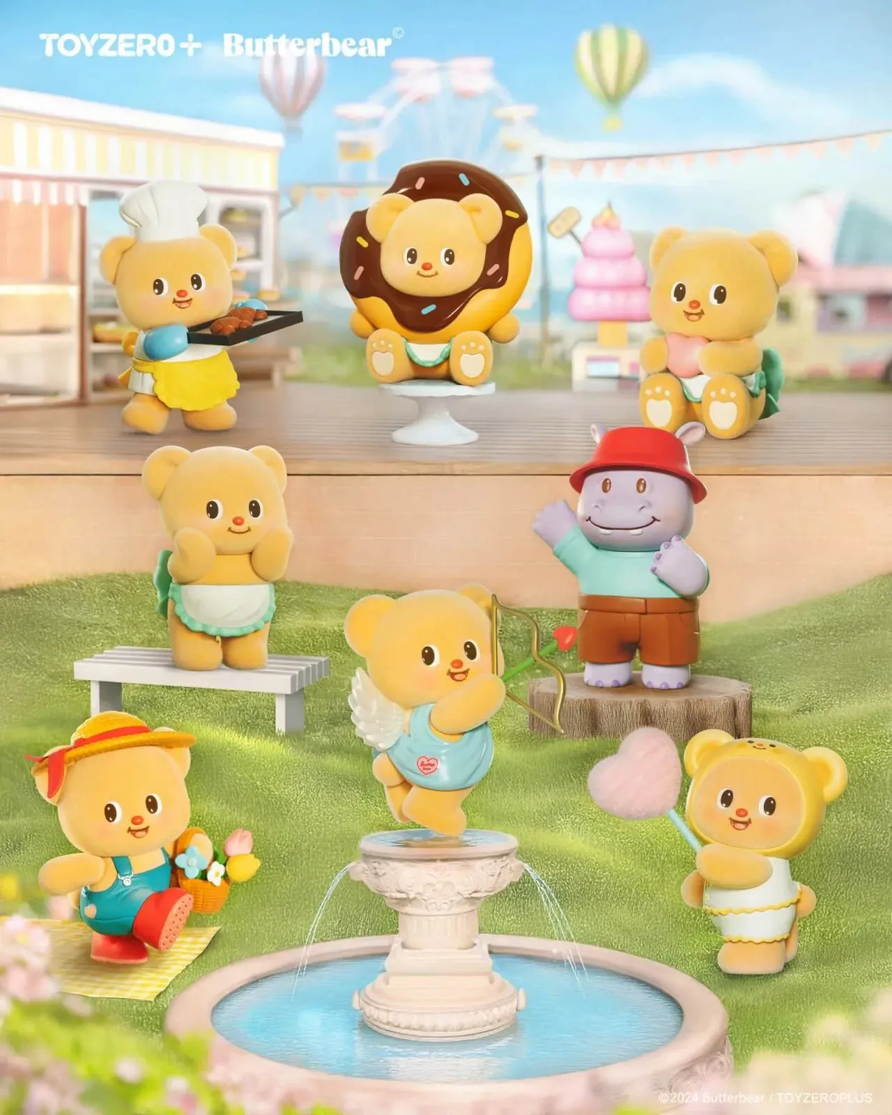 TOYZEROPLUS - Butterbear Sweet Life Series Blind Box