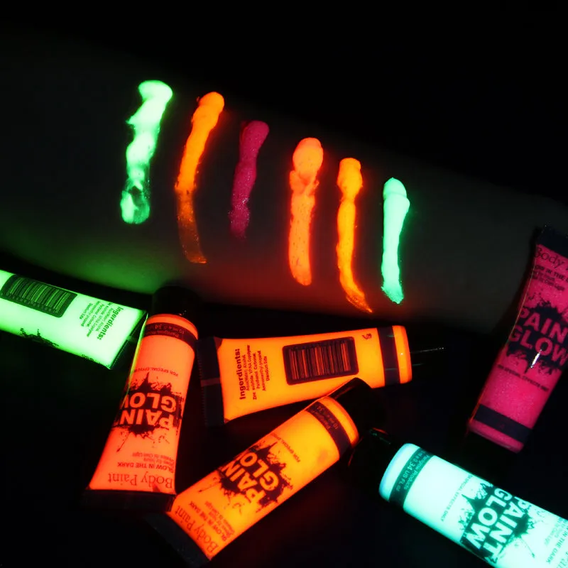 UV Face & Body Paint Set