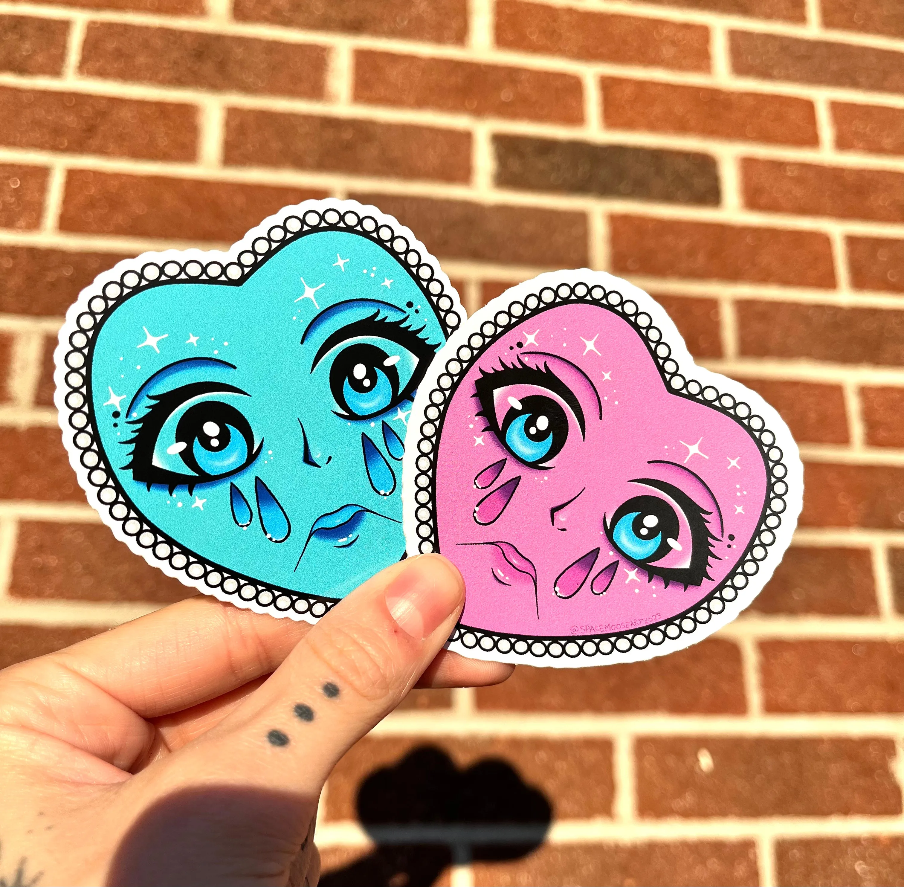 Valentines Sticker Pack of 4