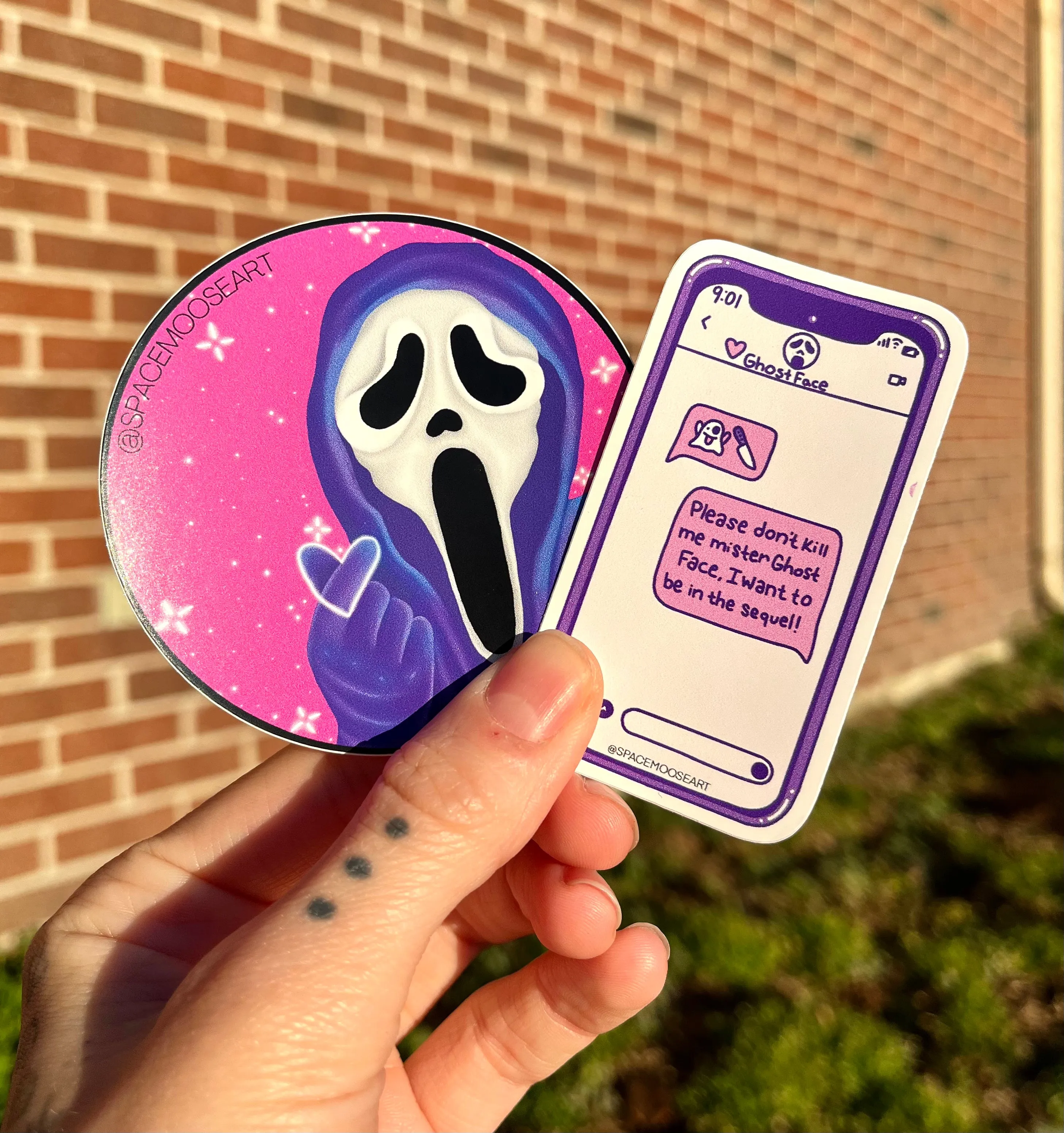 Valentines Sticker Pack of 4