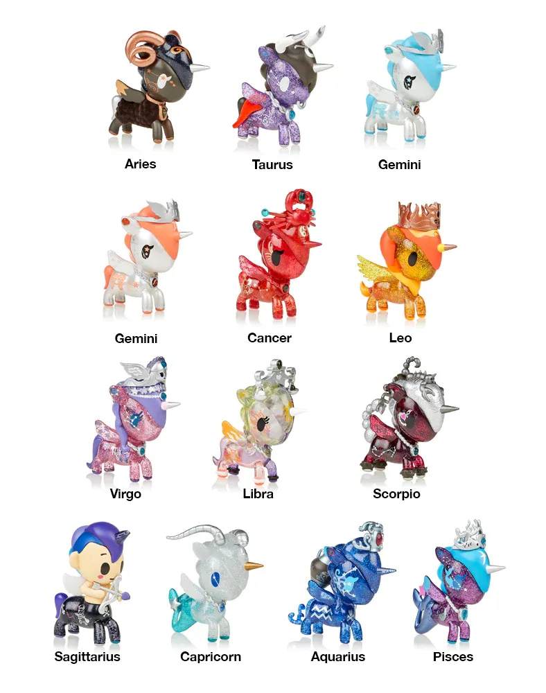 Zodiac Unicorno Blind Box